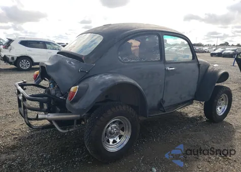 1970 Volkswagen Beetle из США, поврежденный, VIN 1102974583